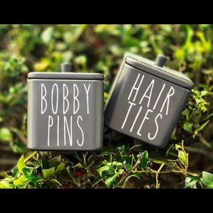 Bobby Pins & Hair Ties Containers